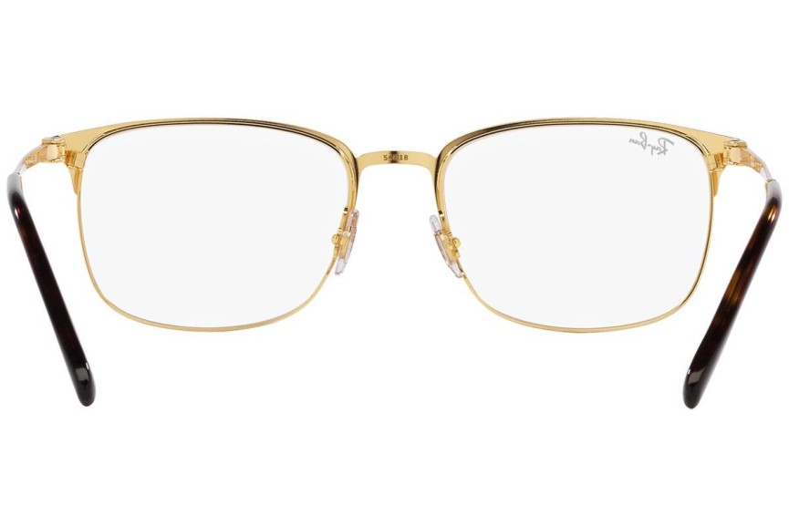 Brillen Ray-Ban RX6494 2945 Quadratisch Gold