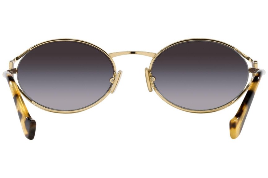 Sonnenbrille Miu Miu MU52YS ZVN5D1 Oval Gold