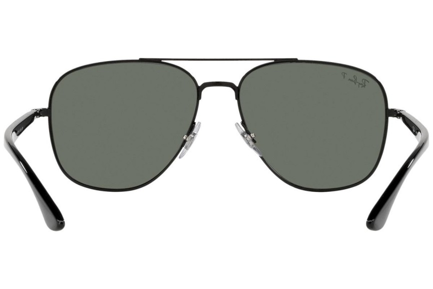 Sunglasses Ray-Ban RB3683 002/58 Polarized Pilot Schwarz