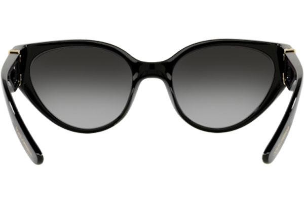 Sonnenbrille Dolce & Gabbana DG6146 501/8G Cat Eye Schwarz