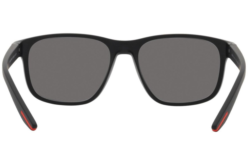 Sonnenbrille Prada Linea Rossa PS06YS DG002G Polarized Quadratisch Schwarz