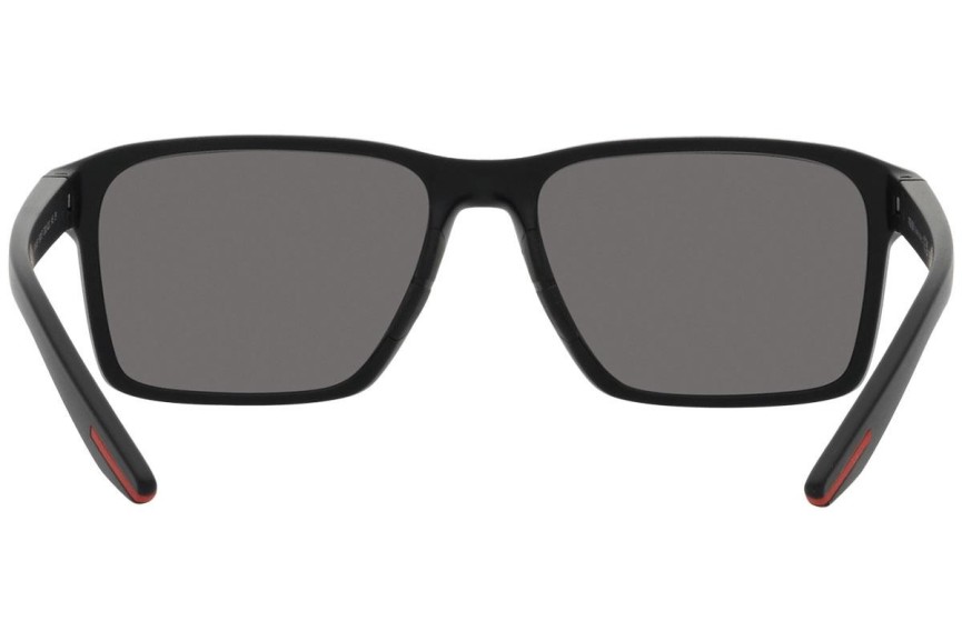 Sonnenbrille Prada Linea Rossa PS05YS DG002G Polarized Rechteck Schwarz