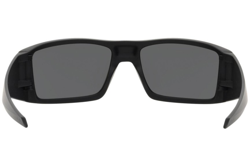 Sonnenbrille Oakley Heliostat OO9231-02 Polarized Rechteck Schwarz