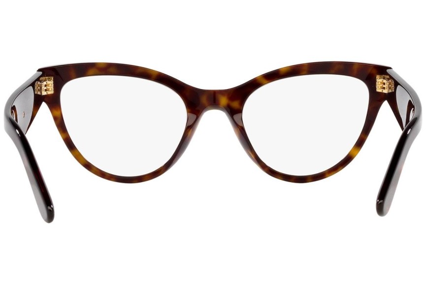 Glasses Dolce & Gabbana DG3372 502 Cat Eye Havanna