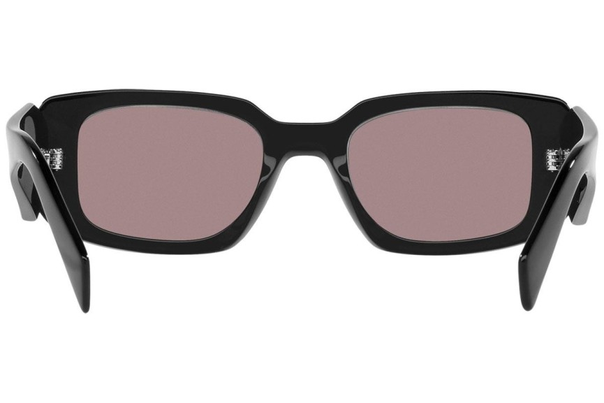 Sonnenbrille Prada PR17WS 1AB07Z Rechteck Schwarz