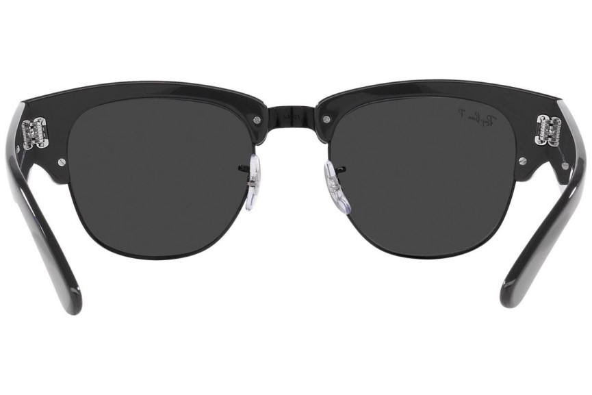 Sonnenbrille Ray-Ban Mega Clubmaster RB0316S 136748 Polarized Browline Schwarz