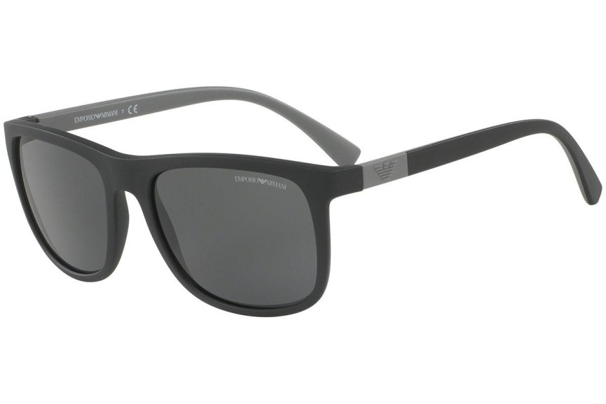 Sunglasses Emporio Armani EA4079 504287 Quadratisch Schwarz