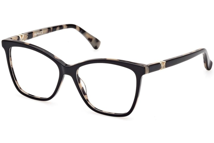 Glasses Max Mara MM5017 005 Cat Eye Schwarz