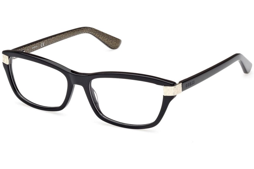 Glasses Guess GU2956 001 Rechteck Schwarz