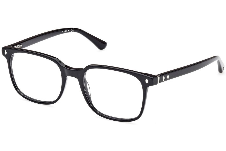 Glasses Web WE5408 001 Quadratisch Schwarz