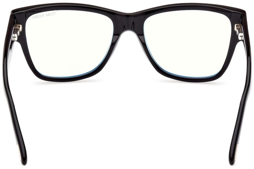 Glasses Tom Ford FT5878-B 001 Quadratisch Schwarz