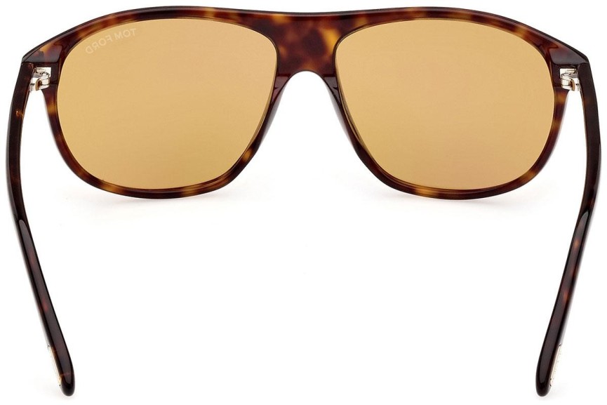 Sonnenbrille Tom Ford FT1027 52E Pilot Havanna