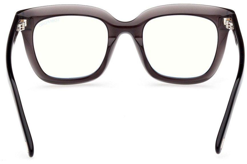 Glasses Tom Ford FT5880-B 020 Quadratisch Braun