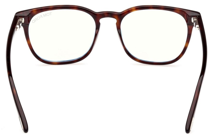 Glasses Tom Ford FT5868-B 052 Quadratisch Havanna