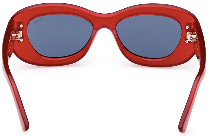 Sonnenbrille Emilio Pucci EP0210 66V Oval Rot