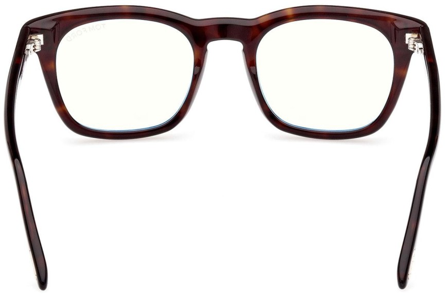 Glasses Tom Ford FT5870-B 052 Quadratisch Havanna