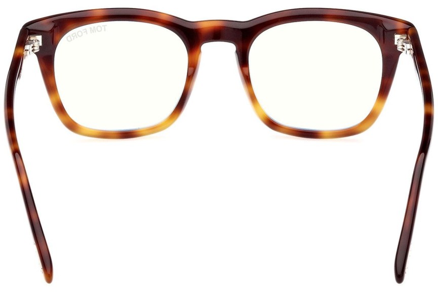 Glasses Tom Ford FT5870-B 056 Quadratisch Havanna