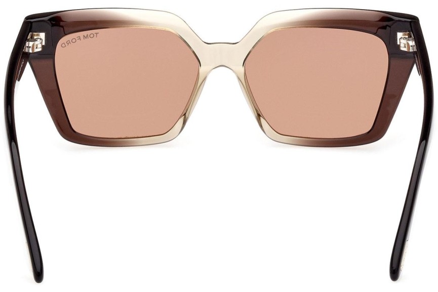 Sonnenbrille Tom Ford FT1030 47J Cat Eye Braun