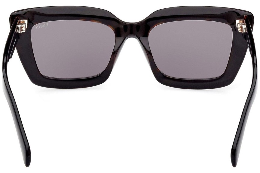 Sonnenbrille Emilio Pucci EP0202 01A Quadratisch Schwarz