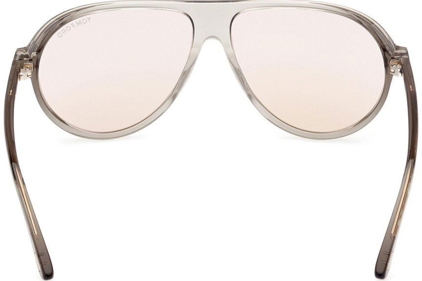 Sunglasses Tom Ford FT1023 93E Pilot Grau