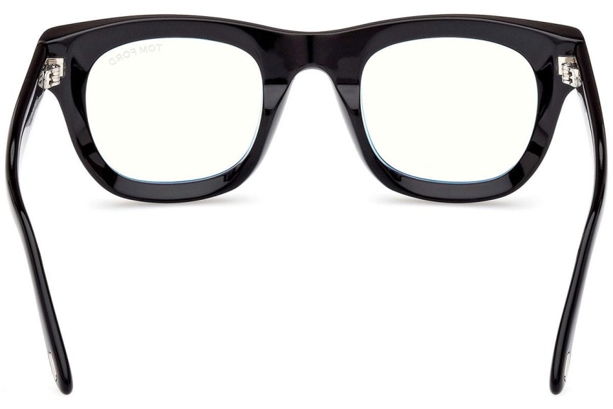 Brillen Tom Ford FT5872-B 001 Quadratisch Schwarz