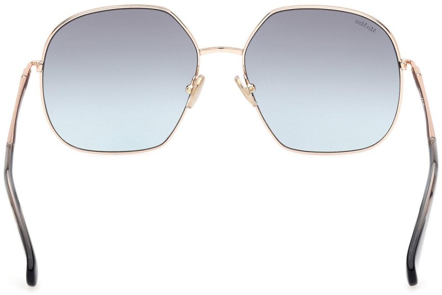 Sonnenbrille Max Mara MM0061 28W Rund Gold