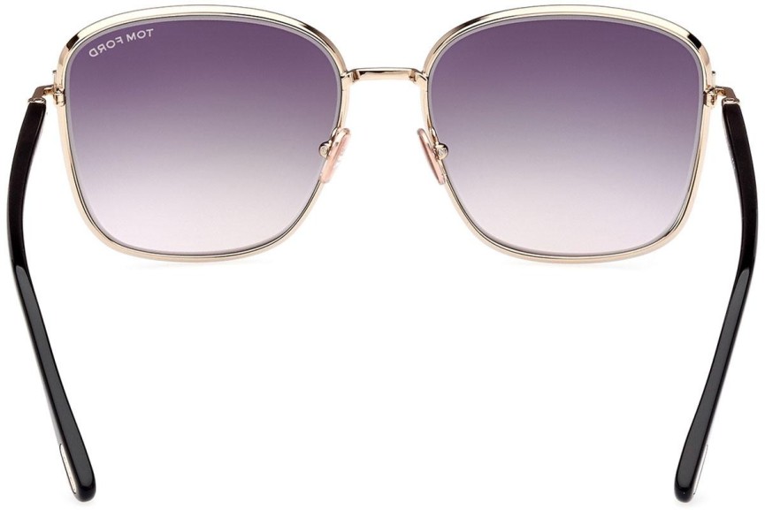 Sunglasses Tom Ford FT1029 28B Quadratisch Gold