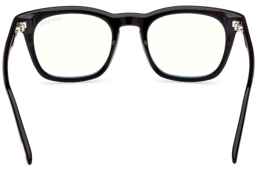 Glasses Tom Ford FT5870-B 001 Quadratisch Schwarz