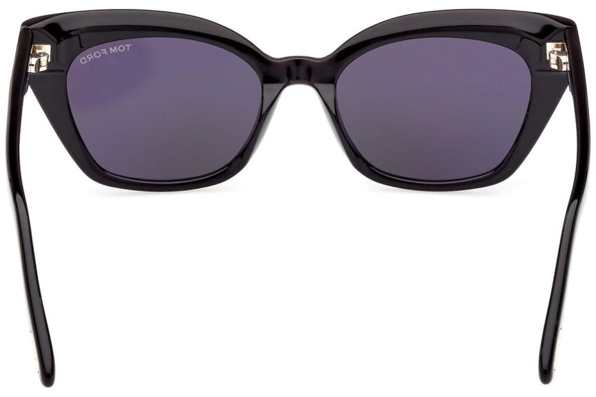 Sunglasses Tom Ford FT1031 01A Cat Eye Schwarz