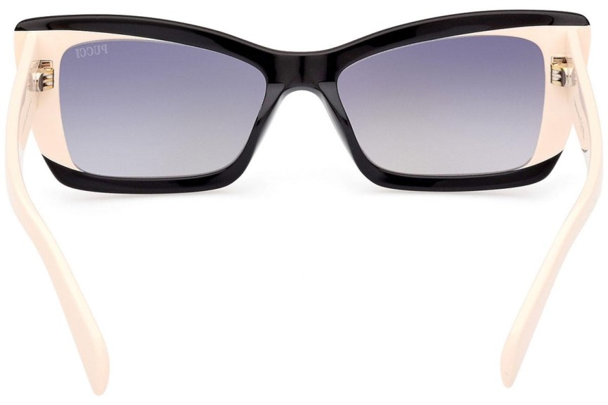 Sonnenbrille Emilio Pucci EP0205 05B Cat Eye Schwarz