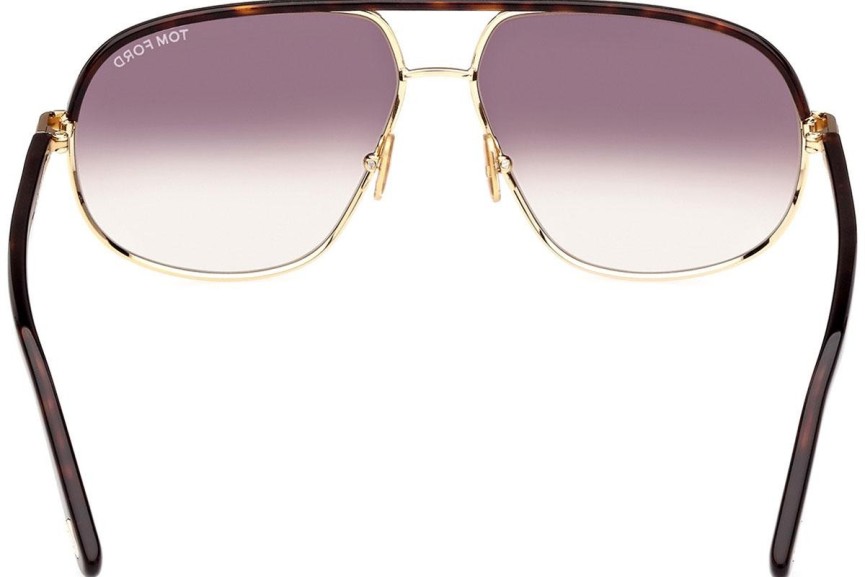 Sunglasses Tom Ford FT1019 30F Pilot Havanna