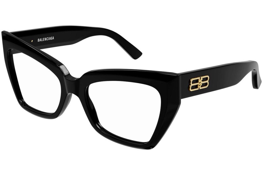 Glasses Balenciaga BB0275O 001 Quadratisch Schwarz