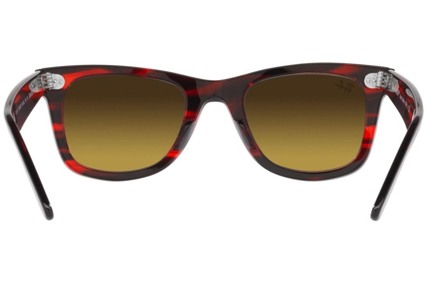 Sonnenbrille Ray-Ban Wayfarer RB2140 136285 Quadratisch Havanna