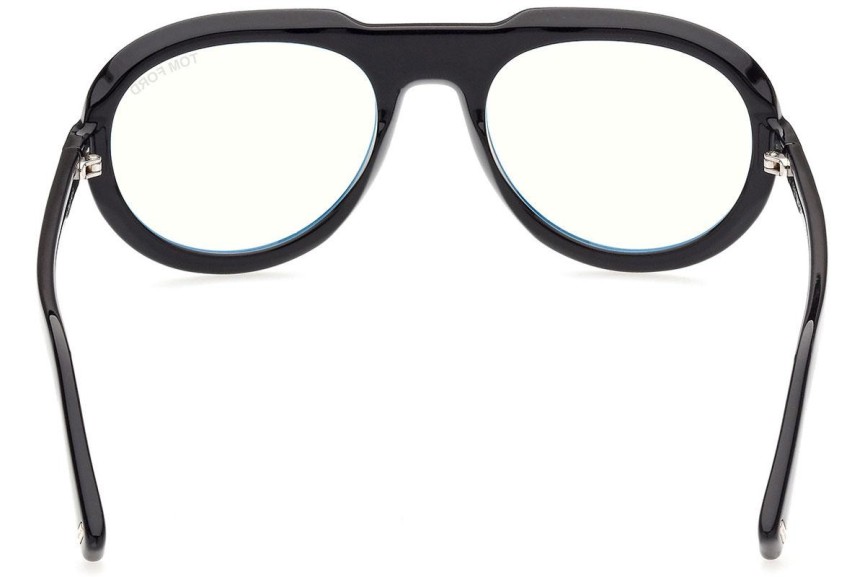 Glasses Tom Ford FT5756-B 001 Pilot Schwarz