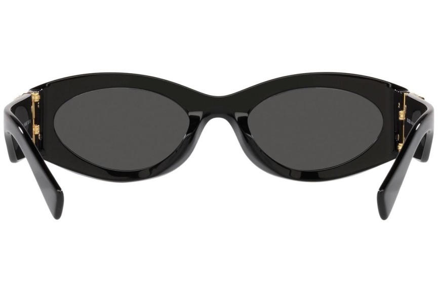 Sunglasses Miu Miu MU11WS 1AB5S0 Oval Schwarz