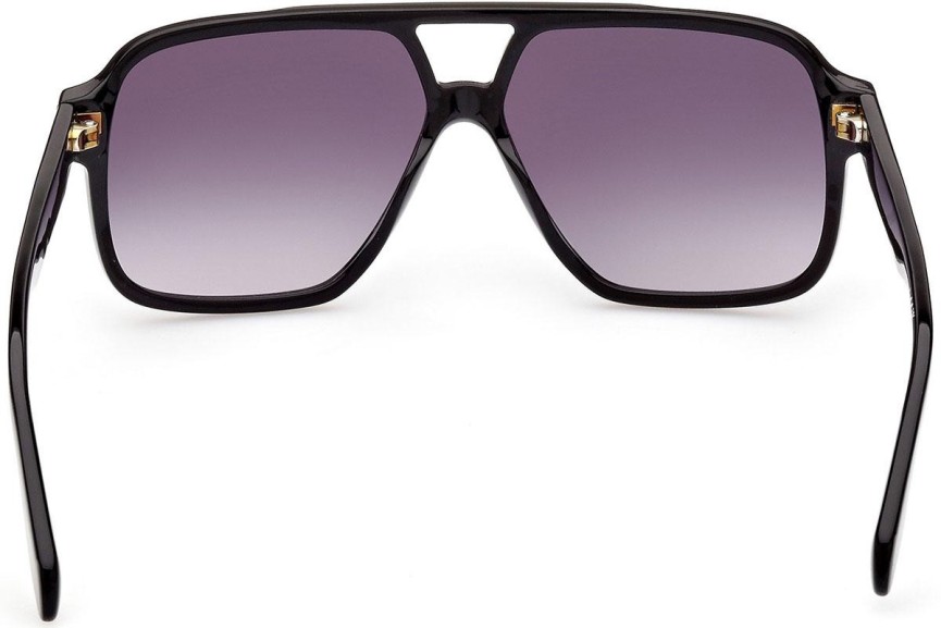 Sonnenbrille Adidas Originals OR0066 01B Pilot Schwarz