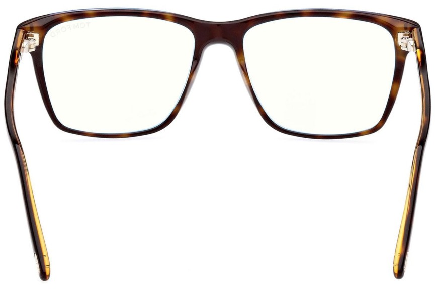 Glasses Tom Ford FT5817-B 055 Quadratisch Havanna