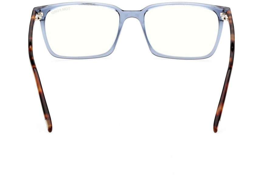 Glasses Tom Ford FT5802-B 090 Rechteck Blau