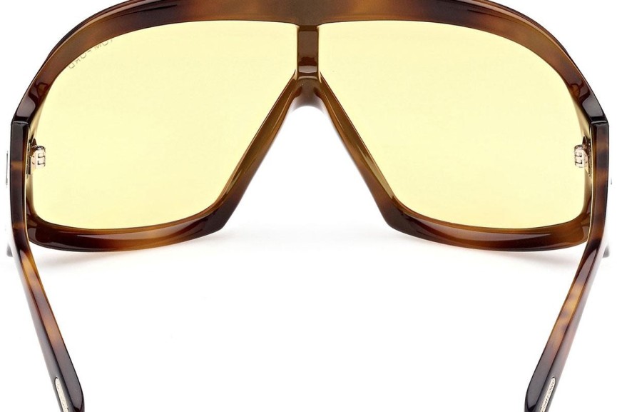 Sonnenbrille Tom Ford Cassius FT0965 52E Groß Havanna