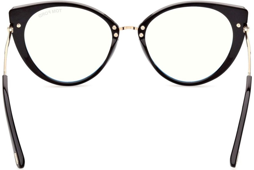 Brillen Tom Ford FT5815-B 001 Cat Eye Schwarz