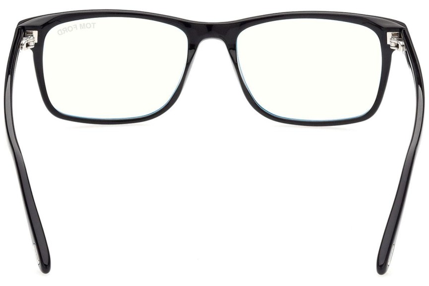 Glasses Tom Ford FT5752-B 001 Rechteck Schwarz