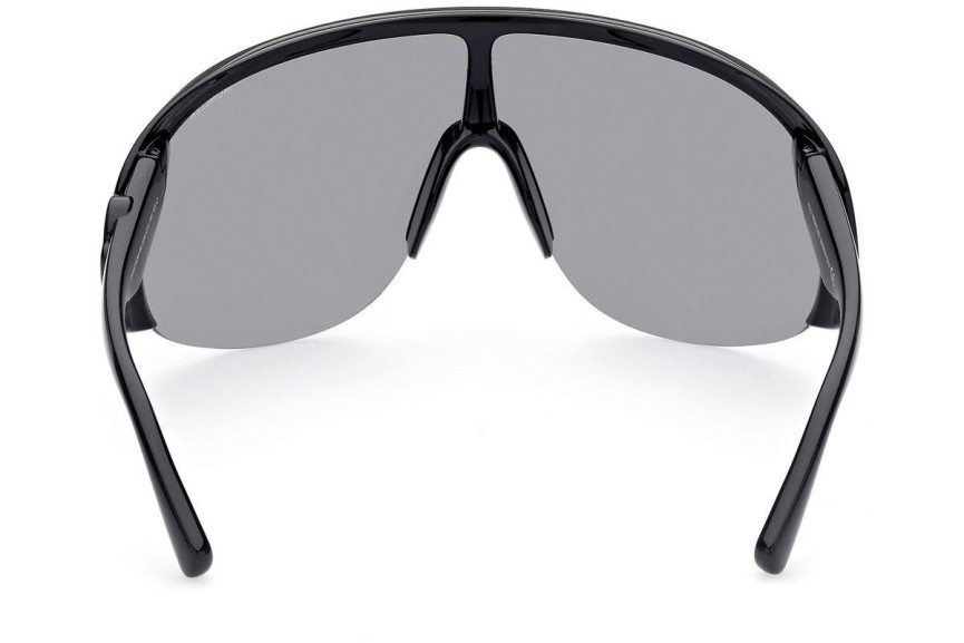 Sunglasses Moncler ML0202 01A Monoscheibe | Shield Schwarz