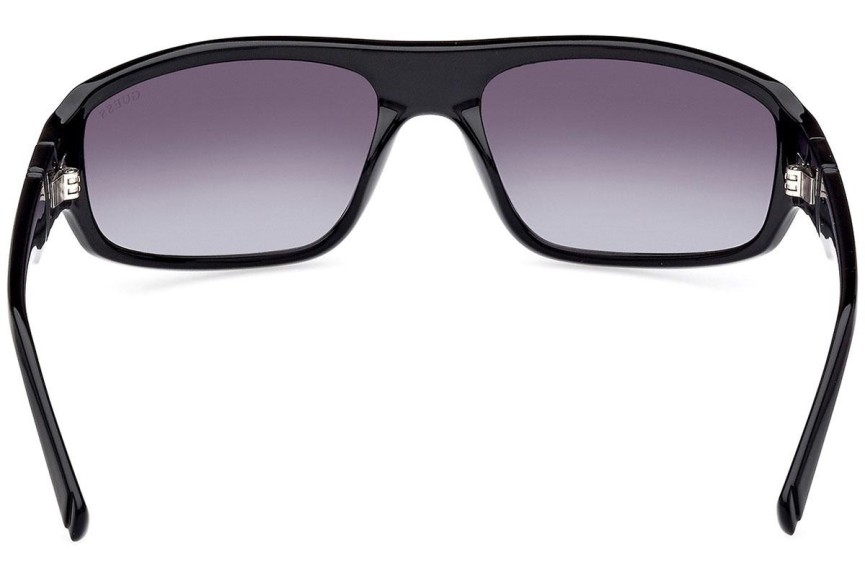 Sonnenbrille Guess GU00080 01B Rechteck Schwarz