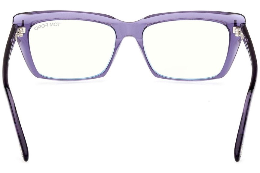 Glasses Tom Ford FT5894-B 081 Quadratisch Lila