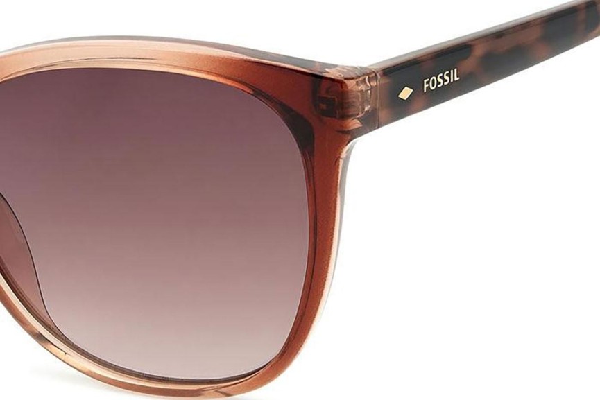 Sonnenbrille Fossil FOS3147/G/S FL4/HA Cat Eye Havanna