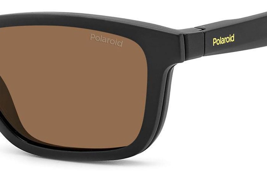 Brillen Polaroid PLD2147/CS 003/HE Polarized Rechteck Schwarz