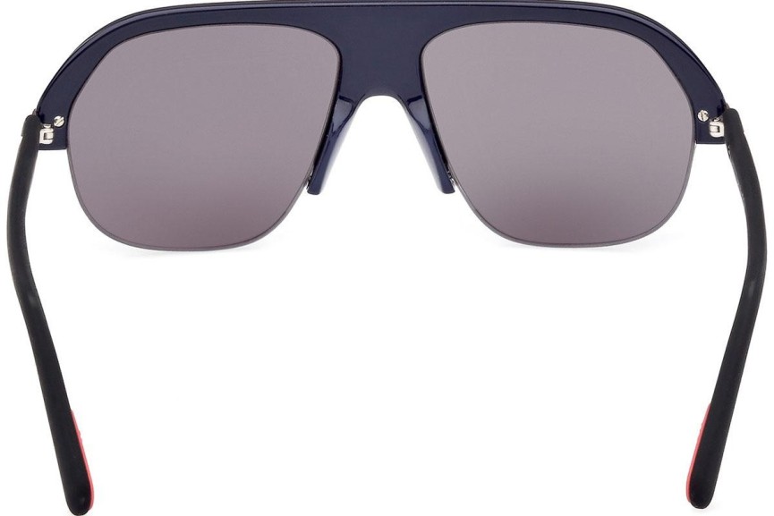 Sonnenbrille Moncler Lodge ML0267 91X Browline Blau