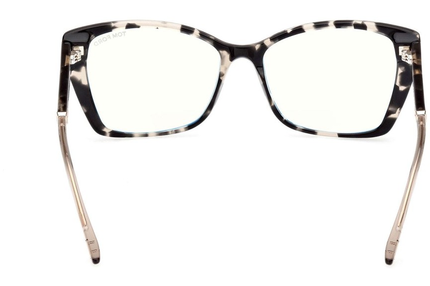 Glasses Tom Ford FT5893-B 005 Cat Eye Havanna