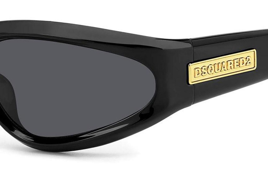 Sonnenbrille Dsquared2 D20101/S 807/IR Besondere Schwarz