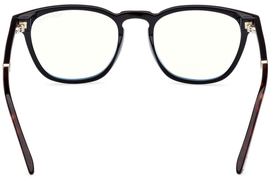 Brillen Tom Ford FT5890-B 005 Rund Schwarz